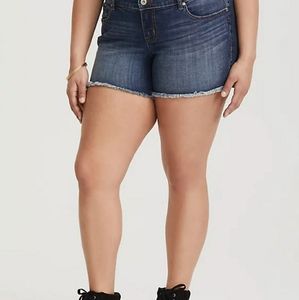 Torrid size 24 jean shorts